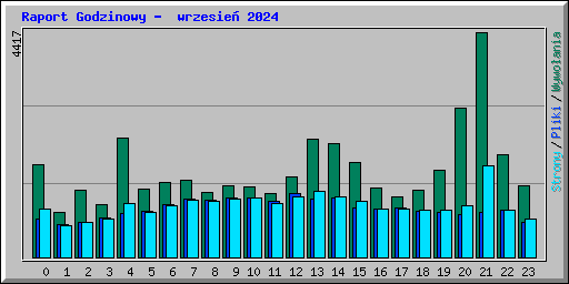 Raport Godzinowy -  wrzesie 2024